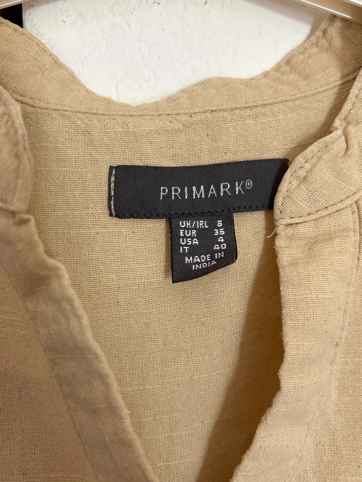 Vestido beige talla 36 Primark – photo 4